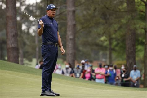 Phil Mickelson 2024 Masters Tournament Results .